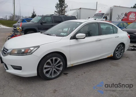 2015 Honda Accord Sport from USA, damaged, VIN 1HGCR2F57FA208298